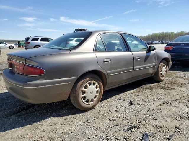 2G4WS52J921245387 - 2002 BUICK CENTURY CUSTOM TAN photo 3