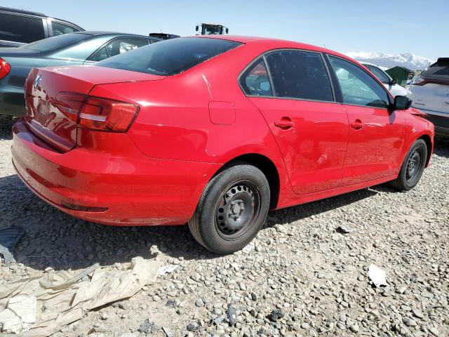 3VW2K7AJ4FM421211 - 2015 VOLKSWAGEN JETTA BASE RED photo 3