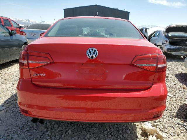 3VW2K7AJ4FM421211 - 2015 VOLKSWAGEN JETTA BASE RED photo 6