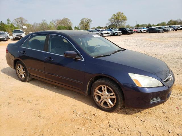 1HGCM56356A091299 - 2006 HONDA ACCORD SE BLUE photo 4