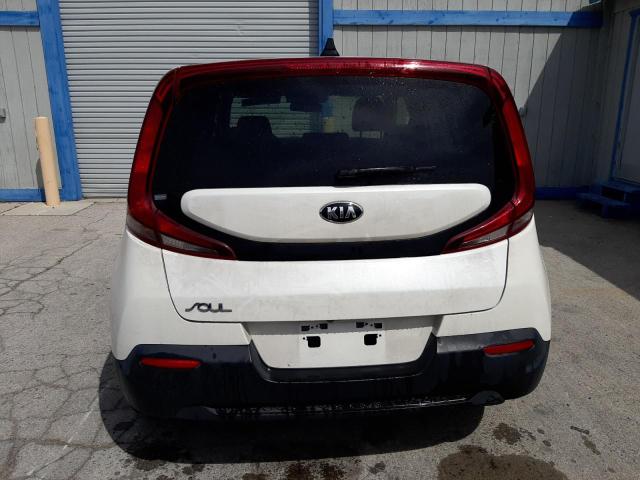 KNDJ23AU8M7740541 - 2021 KIA SOUL LX WHITE photo 6