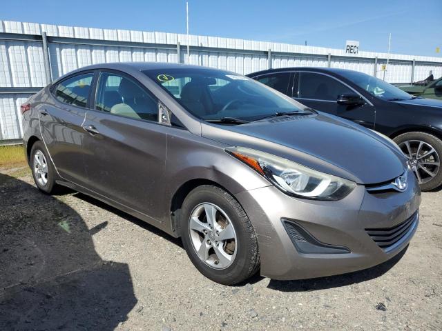 5NPDH4AE5EH488884 - 2014 HYUNDAI ELANTRA SE TAN photo 4