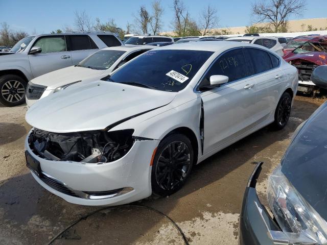 1C3CCCAB3FN638720 - 2015 CHRYSLER 200 LIMITED WHITE photo 1