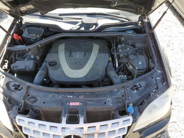 4JGBB8GB7BA655533 - 2011 MERCEDES-BENZ ML 350 4MATIC BLACK photo 12