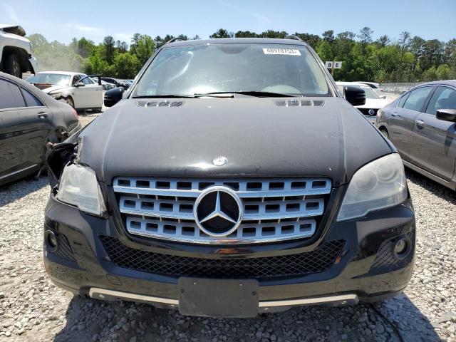 4JGBB8GB7BA655533 - 2011 MERCEDES-BENZ ML 350 4MATIC BLACK photo 5