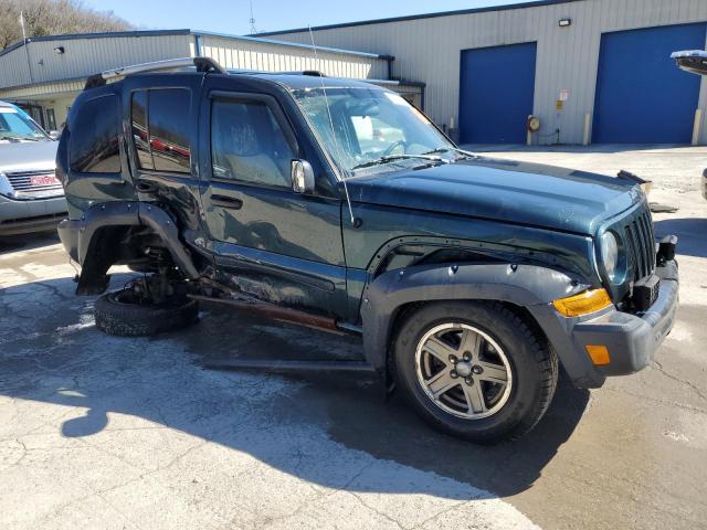 1J4GL38K25W665591 - 2005 JEEP LIBERTY RENEGADE GREEN photo 4