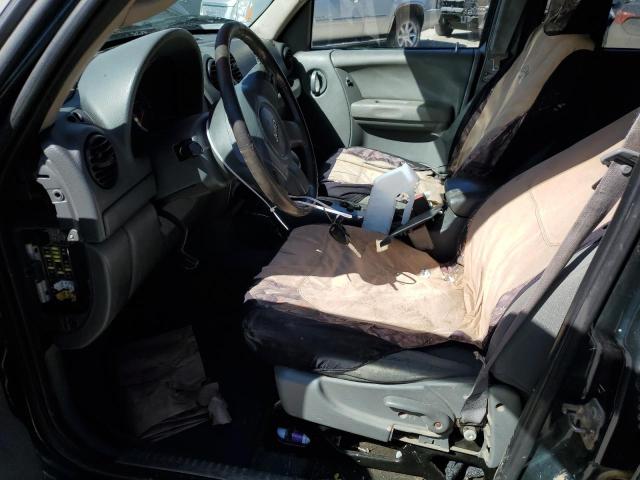 1J4GL38K25W665591 - 2005 JEEP LIBERTY RENEGADE GREEN photo 7