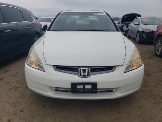 1HGCM56804A060938 - 2004 HONDA ACCORD EX WHITE photo 5