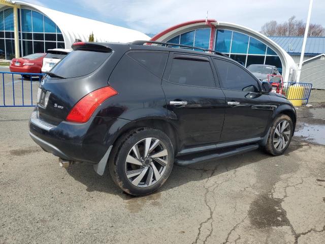 JN8AZ08W57W633981 - 2007 NISSAN MURANO SL BLACK photo 3