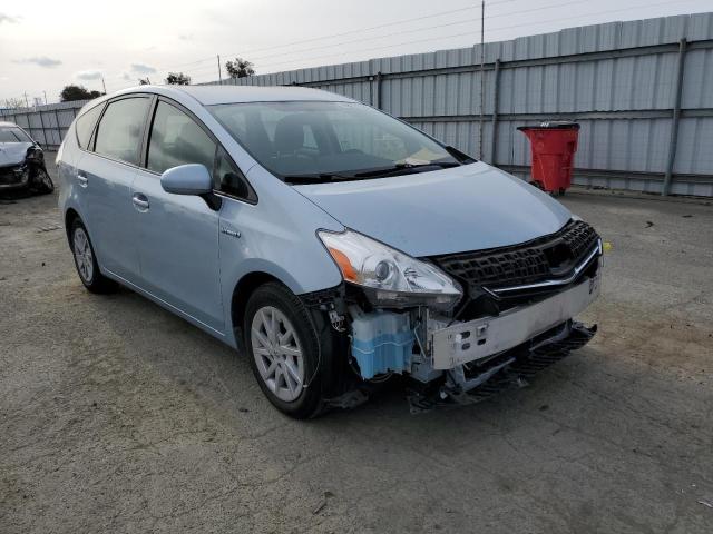 JTDZN3EU8C3121951 - 2012 TOYOTA PRIUS V BLUE photo 4