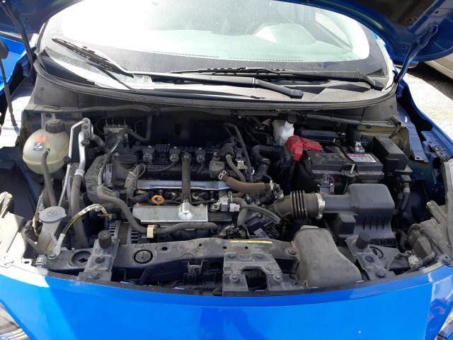 3N1CN8EV2ML873407 - 2021 NISSAN VERSA SV BLUE photo 11