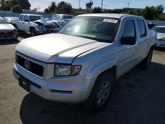 2HJYK16317H537417 - 2007 HONDA RIDGELINE RTX SILVER photo 1