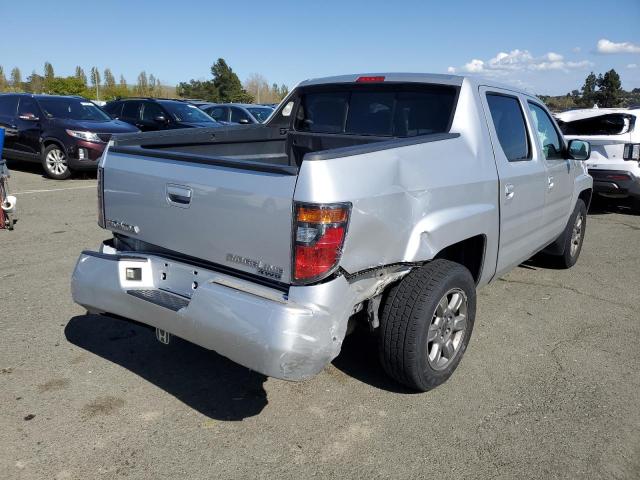 2HJYK16317H537417 - 2007 HONDA RIDGELINE RTX SILVER photo 3