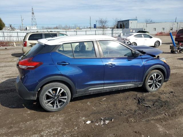 3N1CP5CU4KL492755 - 2019 NISSAN KICKS S BLUE photo 3