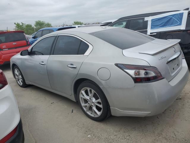 1N4AA5APXCC827295 - 2012 NISSAN MAXIMA S SILVER photo 2