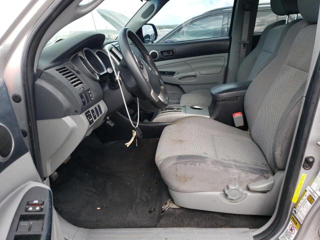 5TFJU4GN6FX082754 - 2015 TOYOTA TACOMA DOUBLE CAB PRERUNNER SILVER photo 7