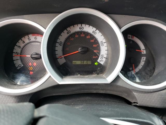 5TFJU4GN6FX082754 - 2015 TOYOTA TACOMA DOUBLE CAB PRERUNNER SILVER photo 9