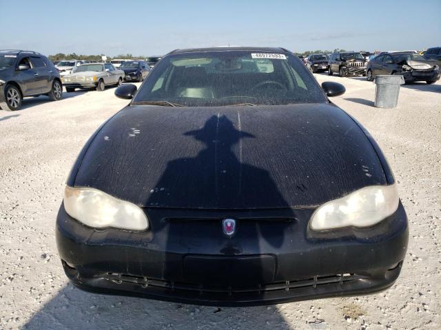 2G1WX15K159371499 - 2005 CHEVROLET MONTE CARL LT BLACK photo 5