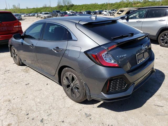 SHHFK7H50JU222603 - 2018 HONDA CIVIC EX GRAY photo 2