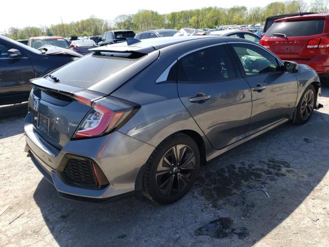 SHHFK7H50JU222603 - 2018 HONDA CIVIC EX GRAY photo 3