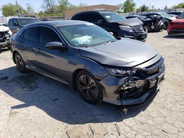 SHHFK7H50JU222603 - 2018 HONDA CIVIC EX GRAY photo 4