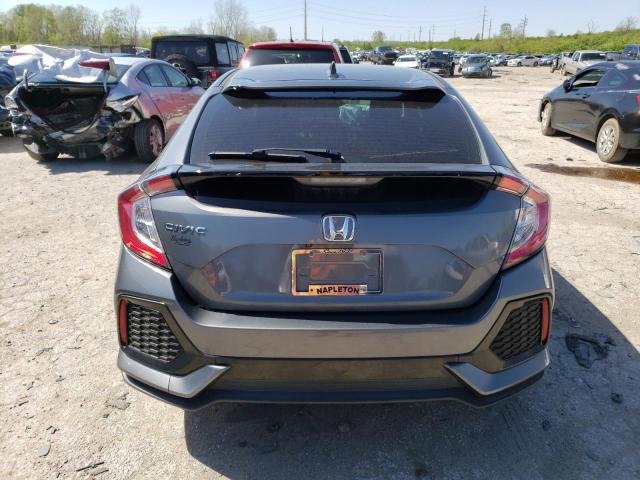 SHHFK7H50JU222603 - 2018 HONDA CIVIC EX GRAY photo 6