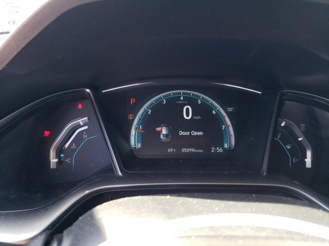 SHHFK7H50JU222603 - 2018 HONDA CIVIC EX GRAY photo 9