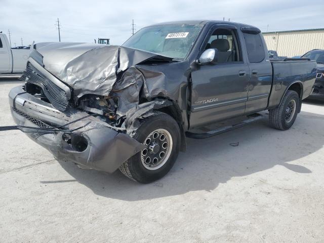5TBRT34103S376582 - 2003 TOYOTA TUNDRA ACCESS CAB SR5 GRAY photo 1