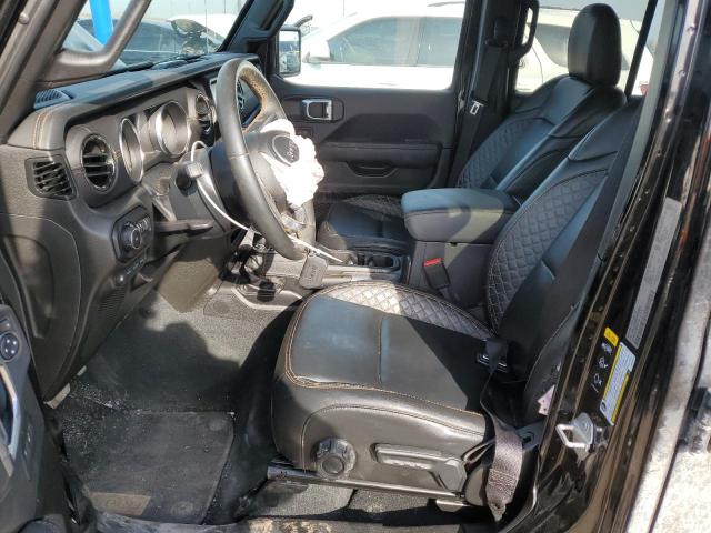 1C4JJXP63NW239633 - 2022 JEEP WRANGLER U SAHARA 4XE BLACK photo 7