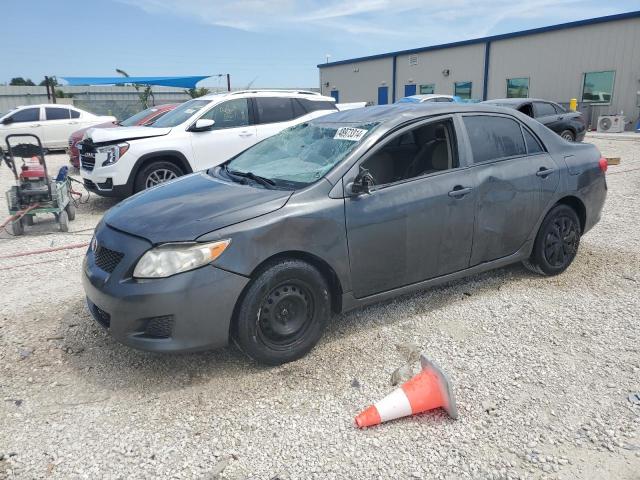 2T1BU4EE8AC504537 - 2010 TOYOTA COROLLA BASE GRAY photo 1