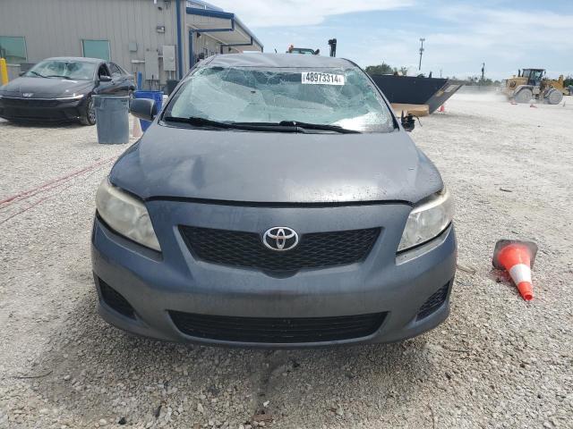 2T1BU4EE8AC504537 - 2010 TOYOTA COROLLA BASE GRAY photo 5