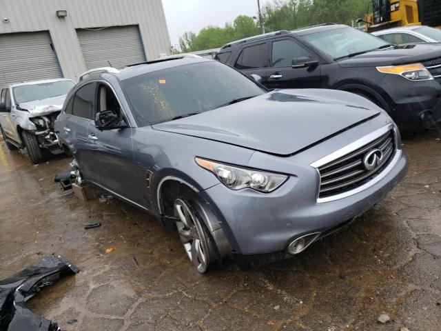 JN8BS1MW3CM180339 - 2012 INFINITI FX50 GRAY photo 4