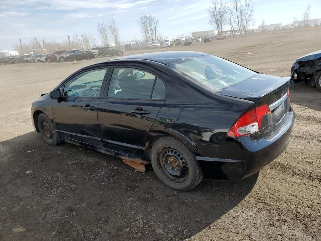 2HGFA16629H106985 - 2009 HONDA CIVIC LX-S Սև լուսանկար 2