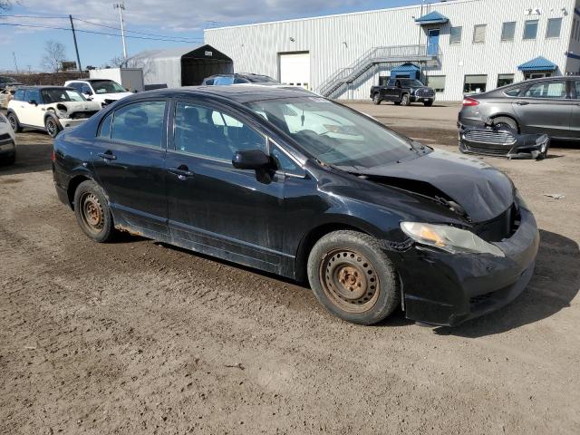 2HGFA16629H106985 - 2009 HONDA CIVIC LX-S Սև լուսանկար 4