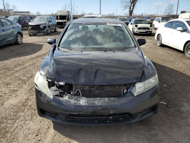2HGFA16629H106985 - 2009 HONDA CIVIC LX-S Սև լուսանկար 5
