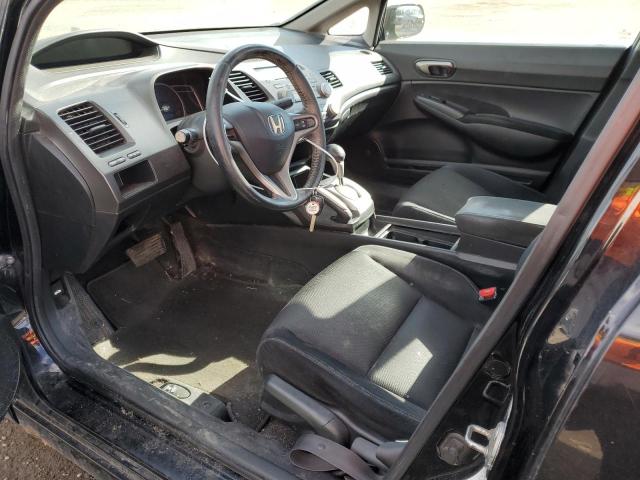 2HGFA16629H106985 - 2009 HONDA CIVIC LX-S Սև լուսանկար 7