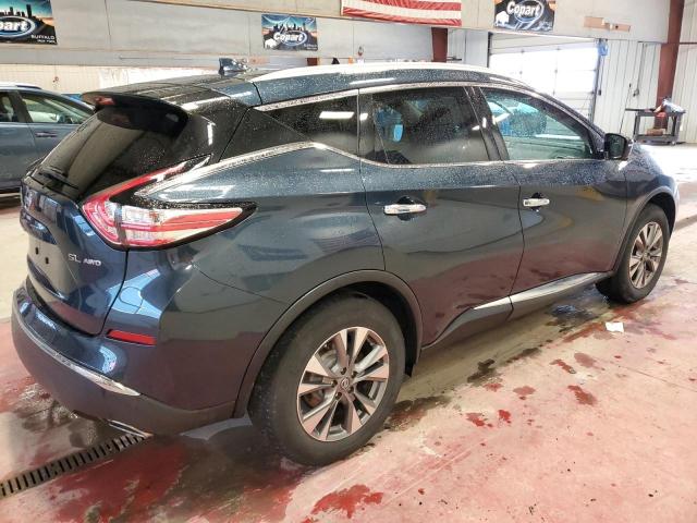 5N1AZ2MH1GN167658 - 2016 NISSAN MURANO S BLUE photo 3