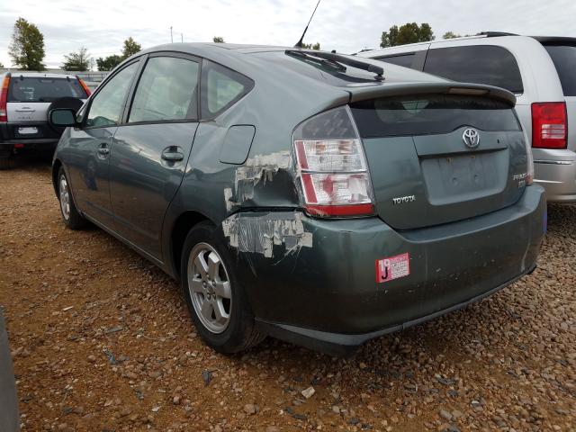 JTDKB20U153024279 - 2005 TOYOTA PRIUS SILVER photo 3