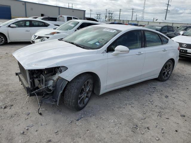 3FA6P0CD5LR154377 - 2020 FORD FUSION SEL WHITE photo 1