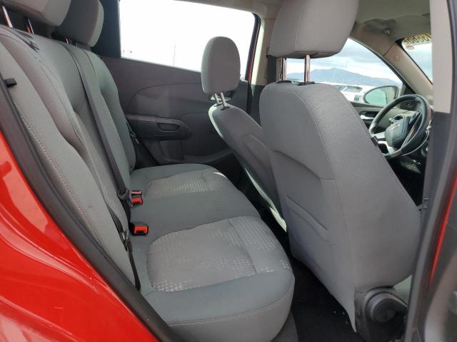 1G1JA6SH0D4206336 - 2013 CHEVROLET SONIC LS RED photo 10