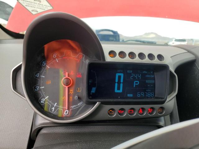 1G1JA6SH0D4206336 - 2013 CHEVROLET SONIC LS RED photo 9