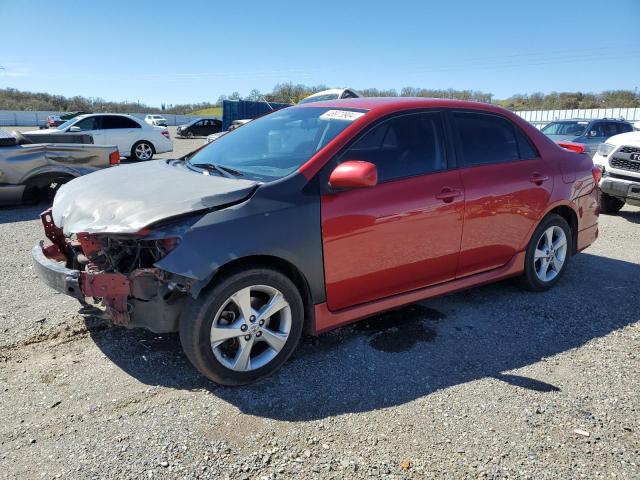 2T1BU4EE4BC708804 - 2011 TOYOTA COROLLA BASE RED photo 1