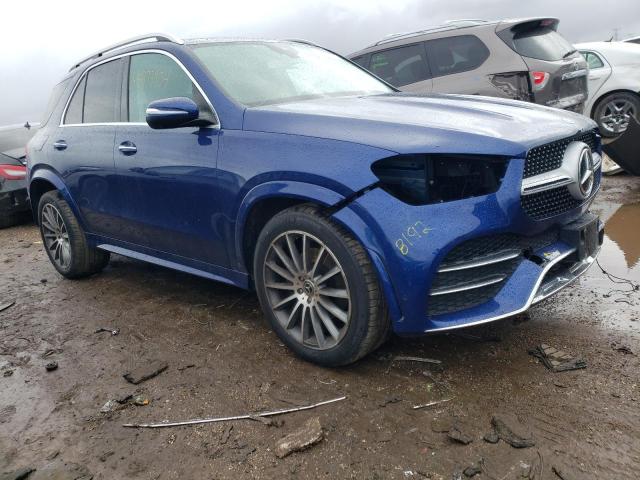 4JGFB4KB4LA083355 - 2020 MERCEDES-BENZ GLE 350 4MATIC BLUE photo 4