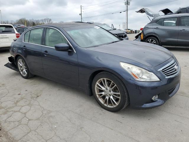 JN1CV6AP7DM719194 - 2013 INFINITI G37 BASE BLUE photo 4