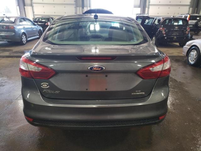 1FADP3F22DL253726 - 2013 FORD FOCUS SE GRAY photo 6