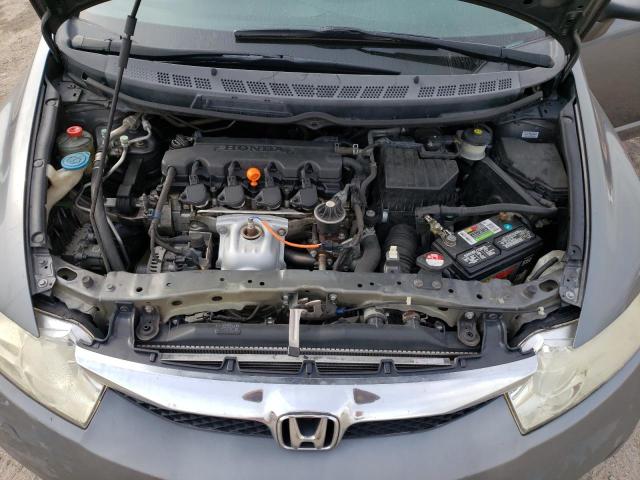 19XFA1F54AE037576 - 2010 HONDA CIVIC LX GRAY photo 11