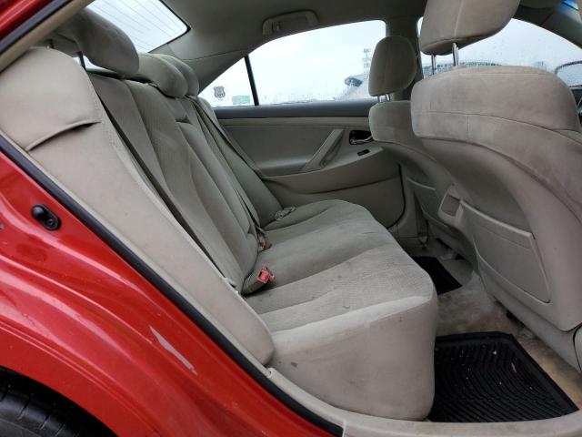 4T1BE46K08U253636 - 2008 TOYOTA CAMRY CE RED photo 10