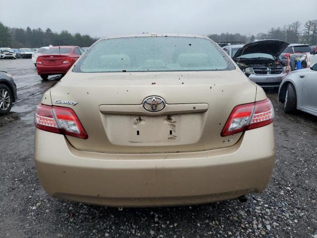 4T1BF3EK0AU005174 - 2010 TOYOTA CAMRY BASE GOLD photo 6