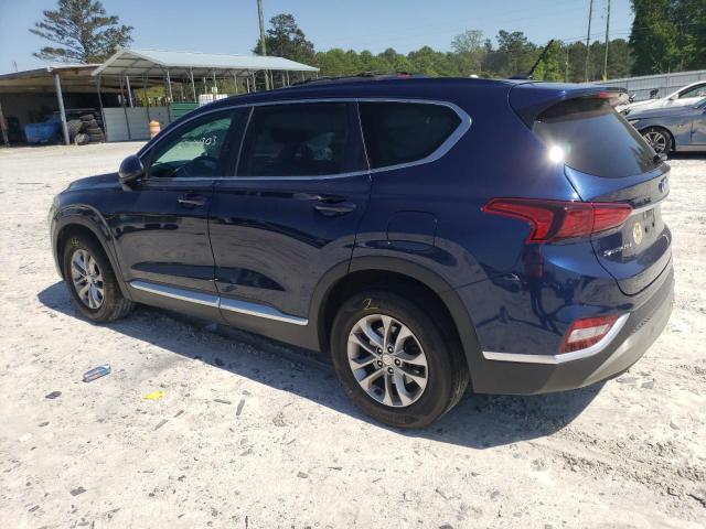 5NMS23AD3KH064610 - 2019 HYUNDAI SANTA FE SE BLUE photo 2