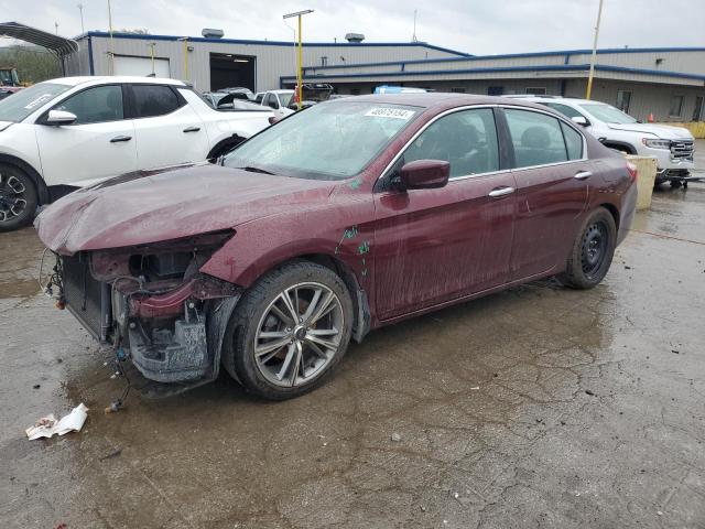 1HGCR2F59EA124675 - 2014 HONDA ACCORD SPORT MAROON photo 1